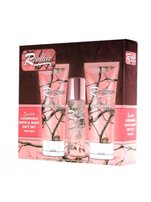 Realtree for Her  Bath/Body 3 Piece Gift Set