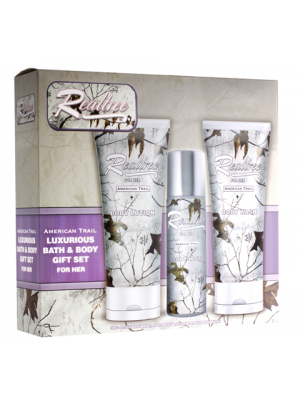 Realtree American Trail for Her  Bath/Body 3 Piece Gift Set