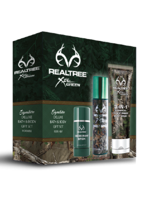 Realtree for Him Bath/Body 3 Piece Gift Set